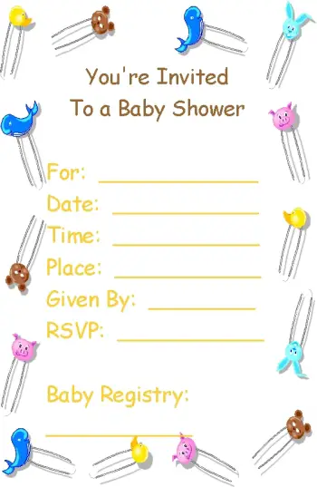 Baby Boy Shower Invitations Templates Free Free printable baby shower